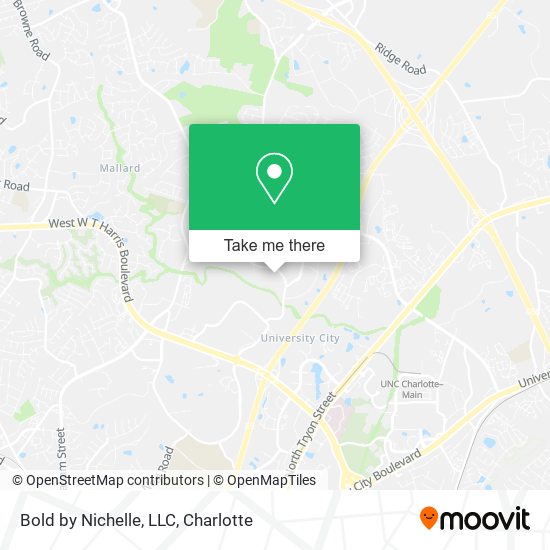 Bold by Nichelle, LLC map