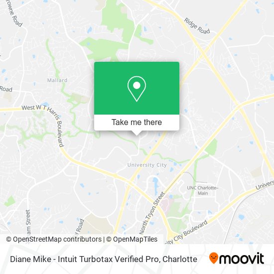 Diane Mike - Intuit Turbotax Verified Pro map