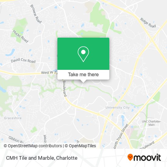 CMH Tile and Marble map
