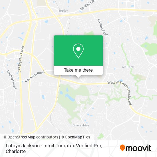 Latoya Jackson - Intuit Turbotax Verified Pro map