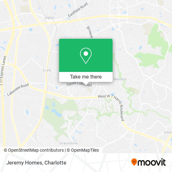 Jeremy Homes map