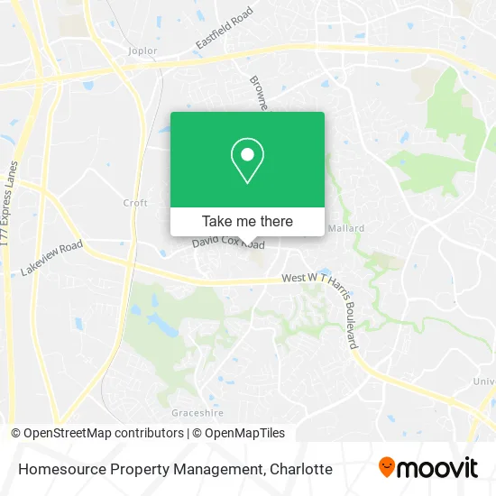 Homesource Property Management map