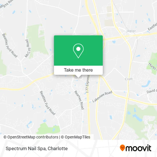 Mapa de Spectrum Nail Spa