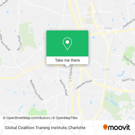 Global Coalition Training Institute map