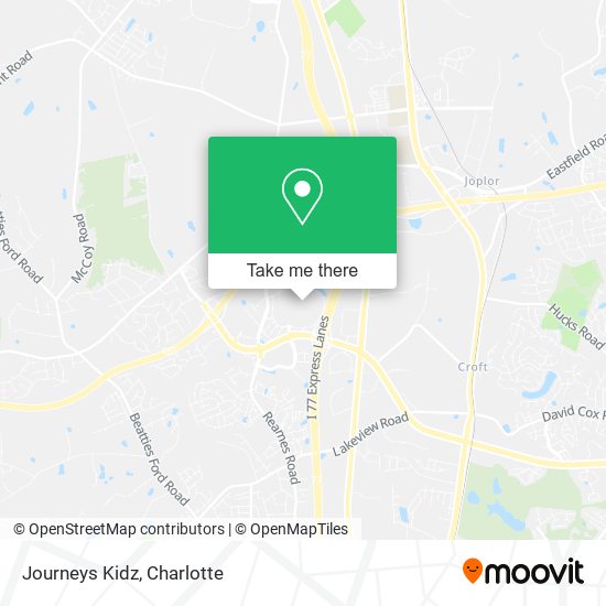 Mapa de Journeys Kidz