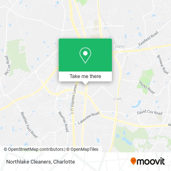 Mapa de Northlake Cleaners