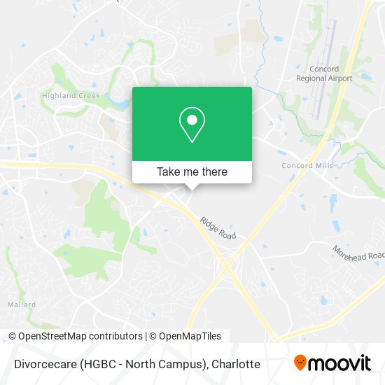 Divorcecare (HGBC - North Campus) map