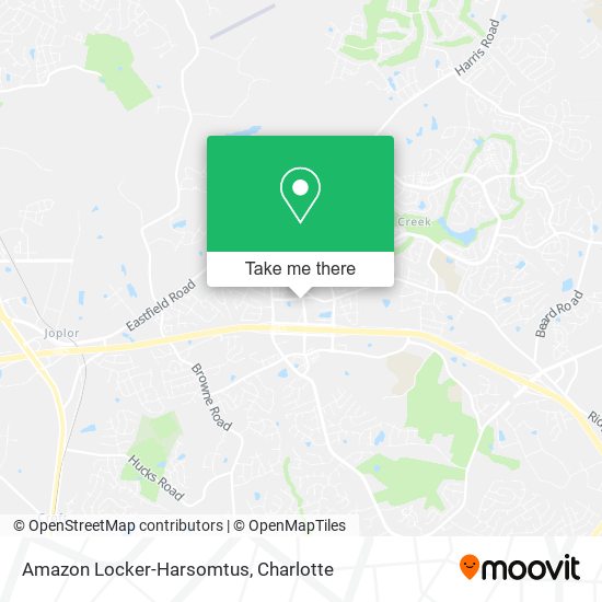 Mapa de Amazon Locker-Harsomtus