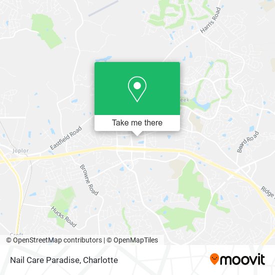 Mapa de Nail Care Paradise