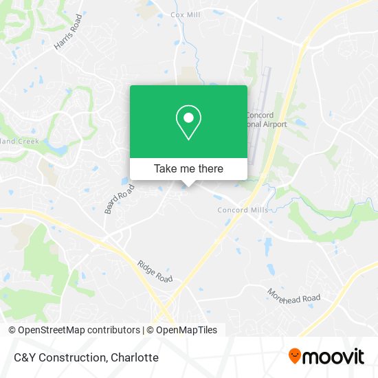 C&Y Construction map