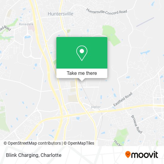 Mapa de Blink Charging