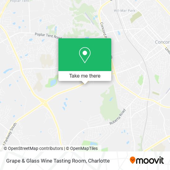 Mapa de Grape & Glass Wine Tasting Room
