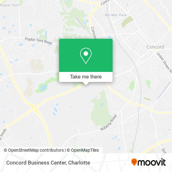 Concord Business Center map