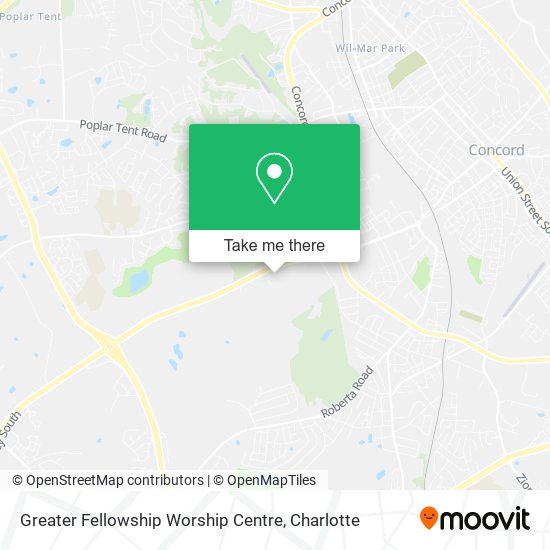 Greater Fellowship Worship Centre map