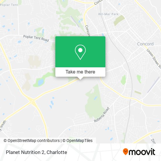 Mapa de Planet Nutrition 2