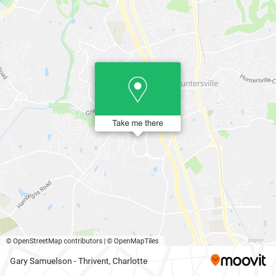 Gary Samuelson - Thrivent map