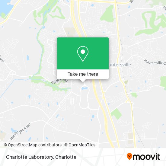 Charlotte Laboratory map