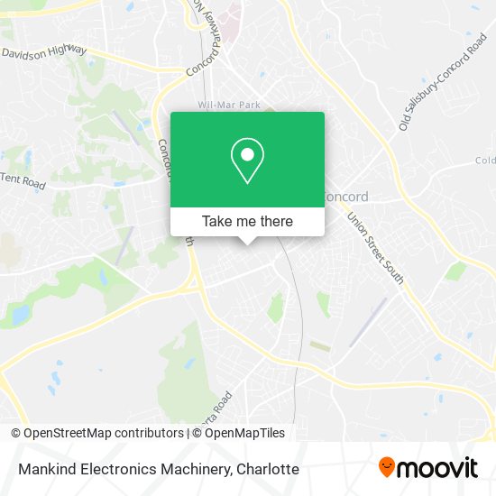 Mankind Electronics Machinery map