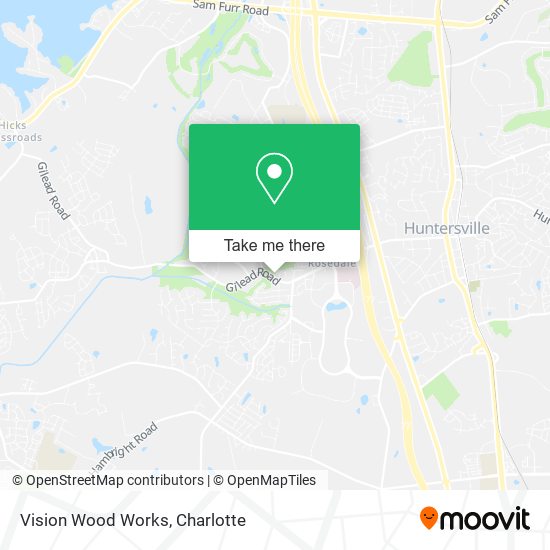 Mapa de Vision Wood Works