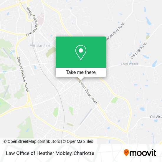 Law Office of Heather Mobley map
