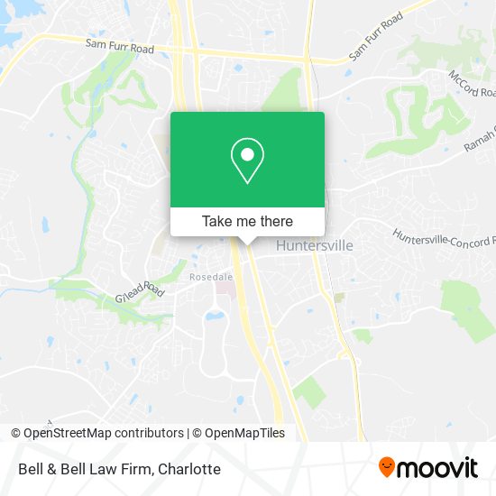 Bell & Bell Law Firm map