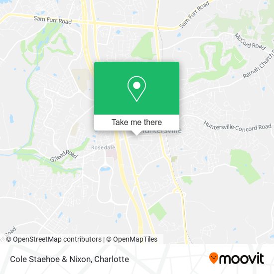 Cole Staehoe & Nixon map