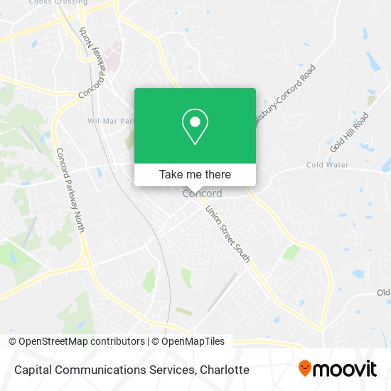 Mapa de Capital Communications Services