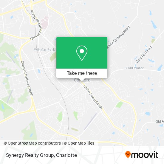 Synergy Realty Group map