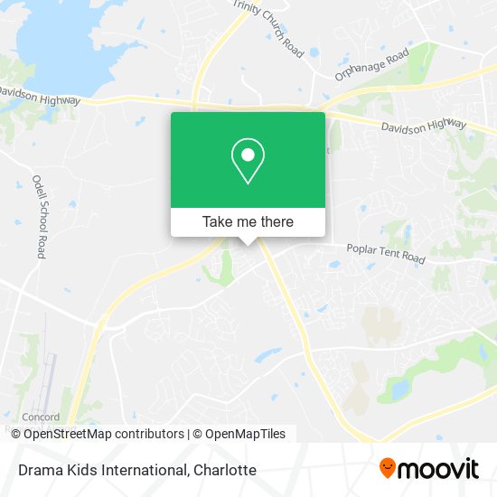 Drama Kids International map