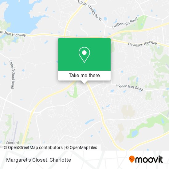 Mapa de Margaret's Closet