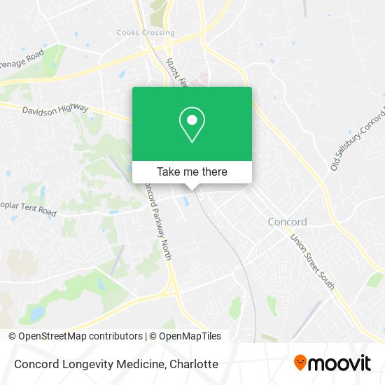 Concord Longevity Medicine map