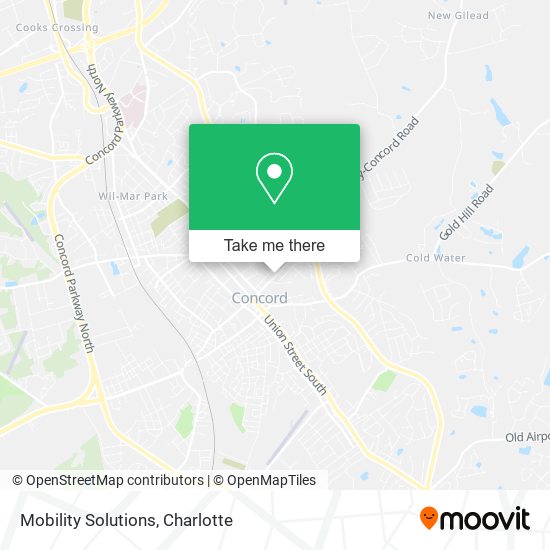 Mobility Solutions map