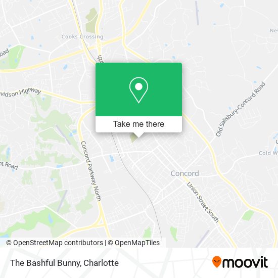 The Bashful Bunny map