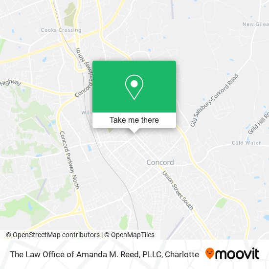 Mapa de The Law Office of Amanda M. Reed, PLLC