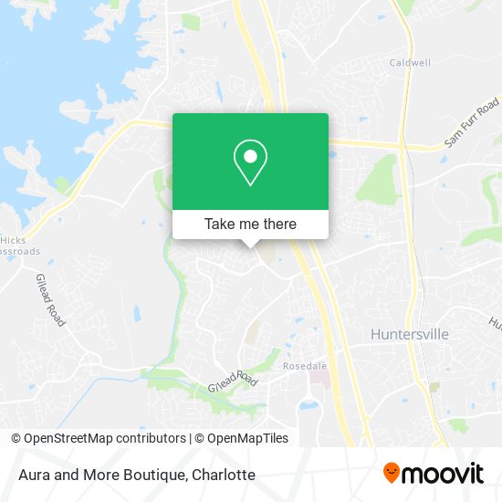 Aura and More Boutique map
