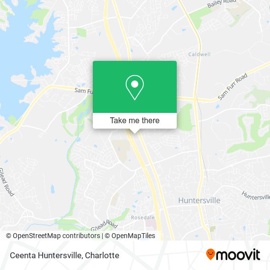 Mapa de Ceenta Huntersville