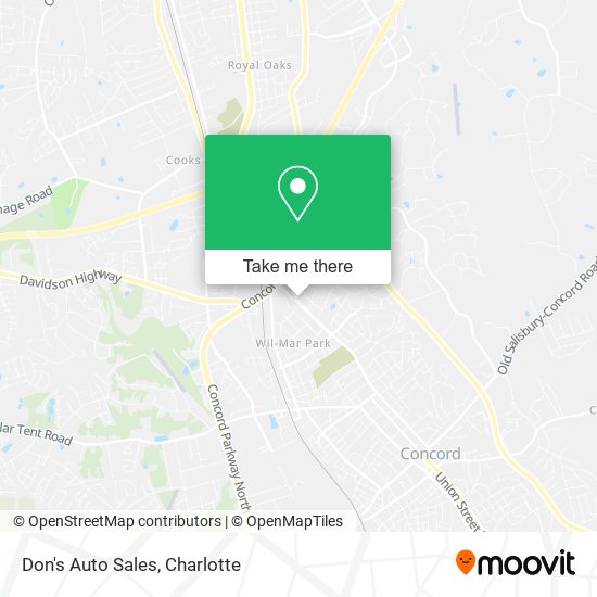 Mapa de Don's Auto Sales