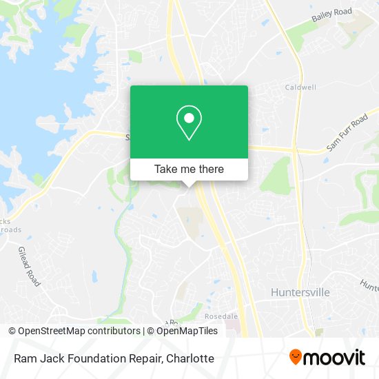 Ram Jack Foundation Repair map