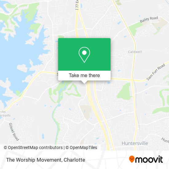 The Worship Movement map