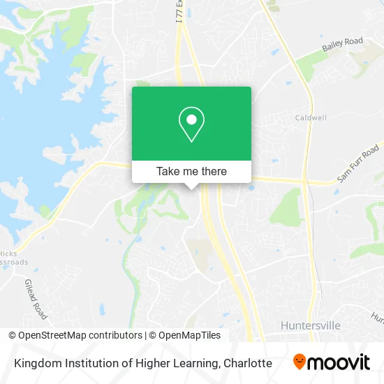 Kingdom Institution of Higher Learning map