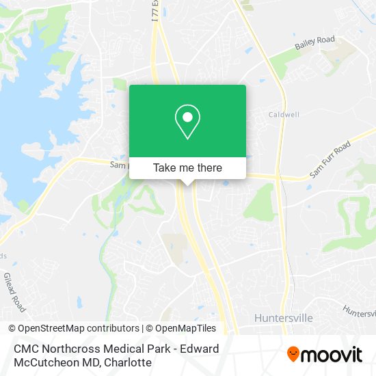 CMC Northcross Medical Park - Edward McCutcheon MD map