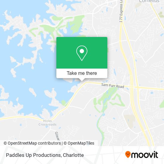 Paddles Up Productions map