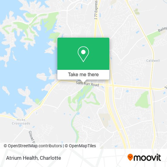 Mapa de Atrium Health