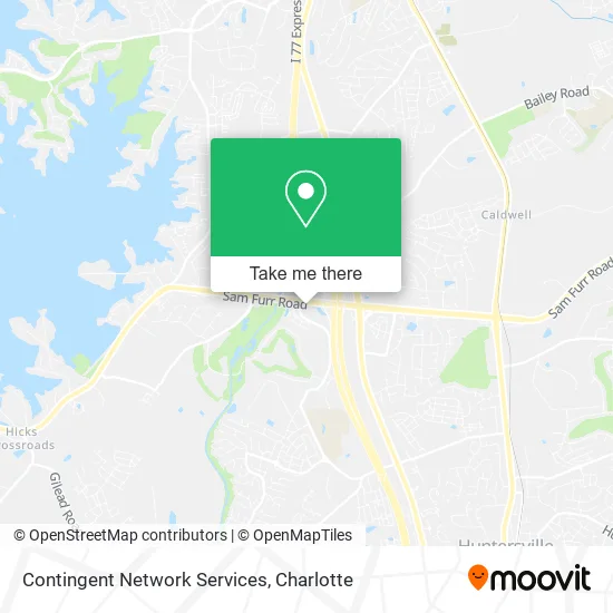 Contingent Network Services map