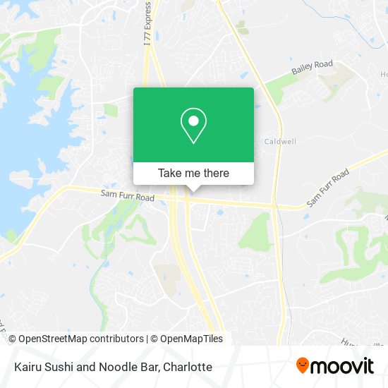 Kairu Sushi and Noodle Bar map