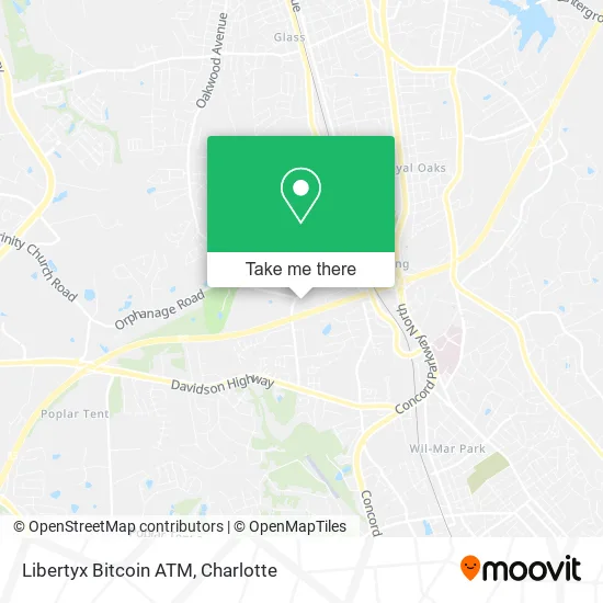 Libertyx Bitcoin ATM map