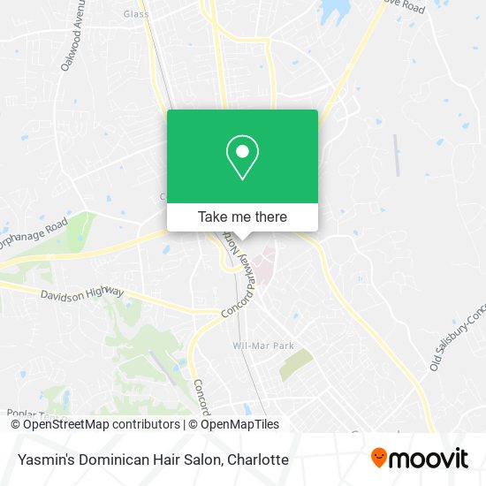 Yasmin's Dominican Hair Salon map