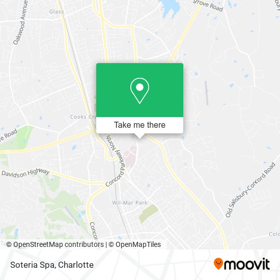 Mapa de Soteria Spa