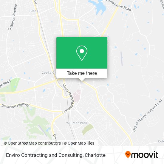 Enviro Contracting and Consulting map