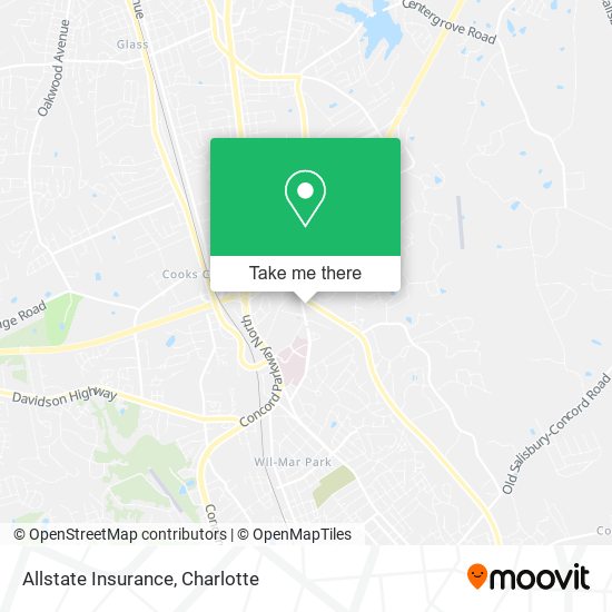 Allstate Insurance map